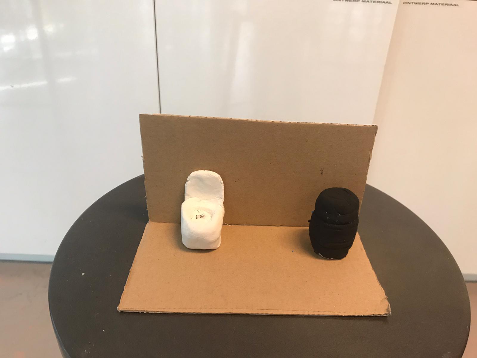 maquette verduurzaamde wc